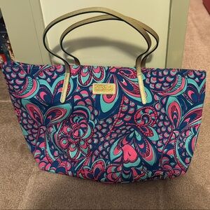 Vibrant Patterned Tote Bag